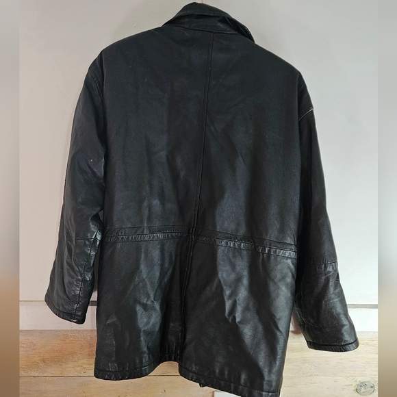 Mens vintage leather jacket - Picture 2 of 11
